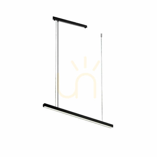 Kontrola Závěsné svítidlo Antigo Hiate Line LED 90 cm černé 3000K 1844