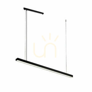 Závěsné svítidlo Antigo Hiate Line LED 120 cm černé 4000K 2 světla 1850 small 0