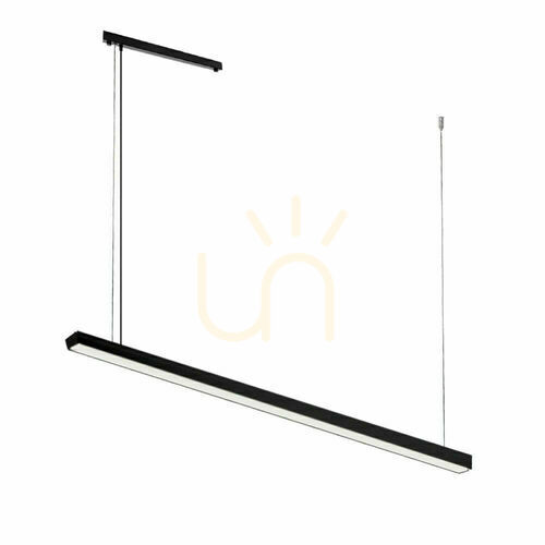 Kontrola Závěsné svítidlo Antigo Hiate Line LED 150 cm černé 2 světla 1852
