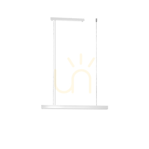 Kontrola Závěsné svítidlo Antigo Isaseki bílé LED 90 cm 3000K 1099 lm 1945