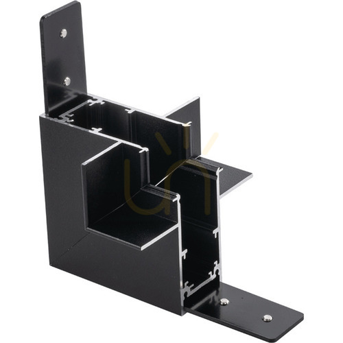 Kontrola L konektor Antigo Komatsu pro magnetickou lištu 48V pod omítku černý 6513