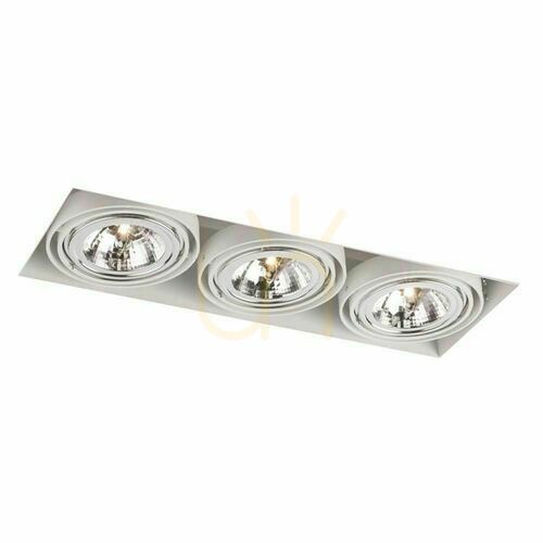 Kontrola Zapuštěné svítidlo Antigo Komoro 3 bílé LED ES111 7334