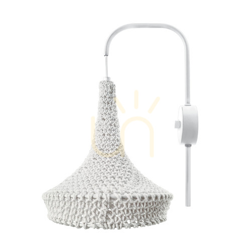 Kontrola Nástěnné svítidlo Antigo Mahaka bílé 39 cm E27 4032