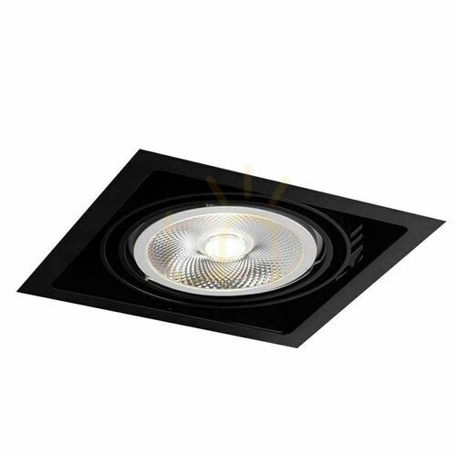 Kontrola Zapuštěné svítidlo Antigo Muko 1 černé LED ES111 3311