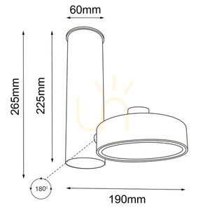 Reflektor Antigo Natori 1 černý LED ES111 2208 small 1