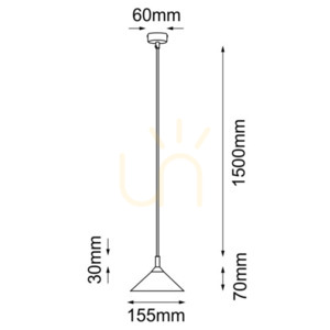 Závěsné svítidlo Antigo Ai bílé GX53 1x LED 15,5 cm 5167 small 1