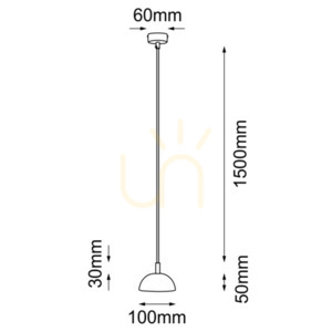 Závěsné svítidlo Antigo No. Di černé 10 cm GX53 LED 5160 small 1