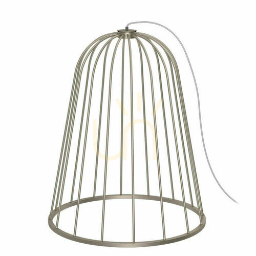 Kontrola Podlahová lampa Antigo no. moon O F platinum mat 93 cm LED GX53 2007