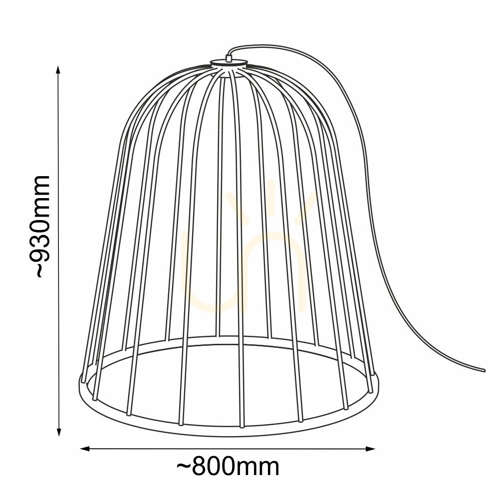 Pohled Podlahová lampa Antigo no. moon O F černá 93 cm GX53 LED Podlahová lampa Antigo no. moon O F černá 93 cm GX53 LED