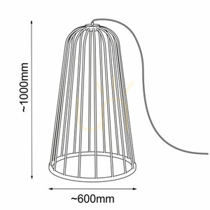 Podlahová lampa Antigo No. Moon A F platina matná 100 cm LED GX53 2008 small 1