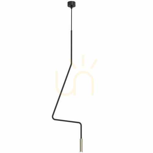 Kontrola Závěsné svítidlo Antigo No. Vi 1 černé G9 114,4 cm 5139