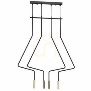Závěsné svítidlo Antigo no. Vi 4x G9 černé 112 cm 5141 small 0