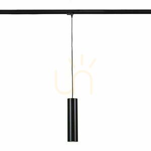 Závěsný lištový reflektor Antigo Noda černý GU10 třífázový 7954 small 0