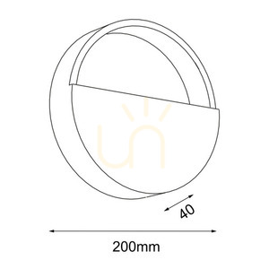 Nástěnné svítidlo Antigo Omono bílé 20 cm G9 LED 4040 small 1