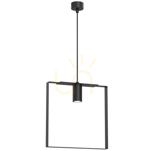 Kontrola Závěsné svítidlo Antigo Ortiga 1 černé GU10 30 cm 5154