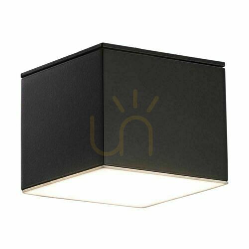 Kontrola Plafon Antigo Suwa černý LED GX53 10x10 cm 1175