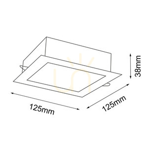 Zápustné svítidlo Antigo Tottori 7727 bílé 12,5 cm IP44 3000K LED 1 Zápustné svítidlo Antigo Tottori 7727 bílé 12,5 cm IP44 3000K LED small 1