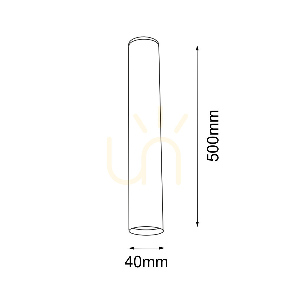 Pohled Plafon Antigo Yabu 1089 černý 50 cm LED MR11 Plafon Antigo Yabu 1089 černý 50 cm LED MR11