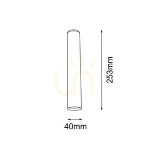 Plafon Antigo Yabu 1167 černý 25,3 cm LED MR11 small 1
