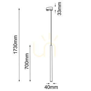 Bodové světlo na 3f kolejnici Antigo Yabu T bílé 230V LED MR11 7869 small 1