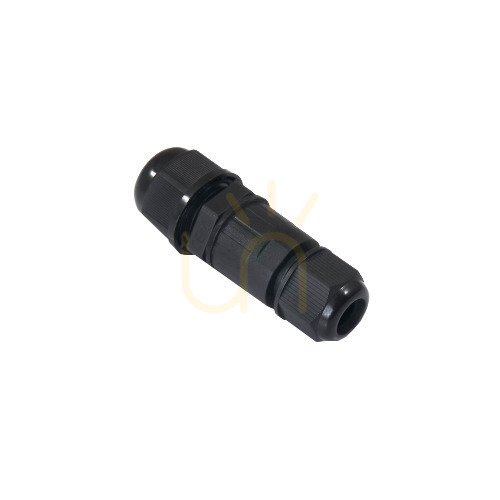 Kontrola Kabelový konektor 3 PIN Antigo černý 9950 do zahradních lamp