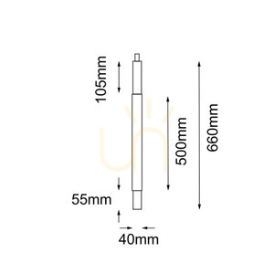 Venkovní závěsná lampa Antigo Natsu antracit 66 cm 9900 small 1