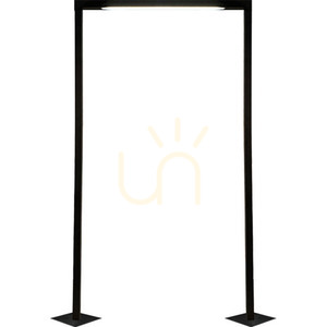 Venkovní stojací lampa Antigo Taketa 9932 antracit 164 cm LED T8 small 0