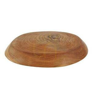 Talíř BAZAR BIZAR Teak Root Organic z kořene teaku přírodní 25 cm small 1