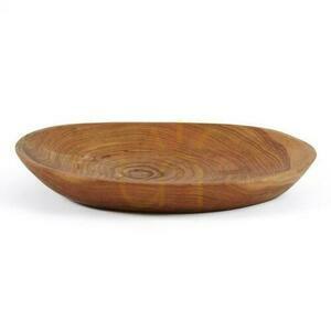 Talíř BAZAR BIZAR Teak Root Organic z kořene teaku přírodní 25 cm small 0