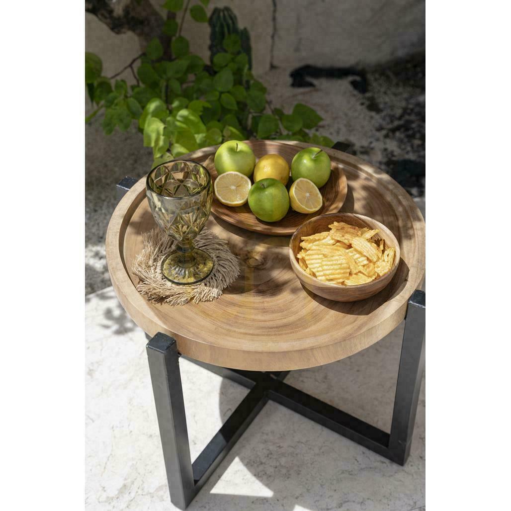 Kontrola Servírovací mísa BAZAR BIZAR Teak Root Collection, teakové dřevo, přírodní, 20 cm Servírovací mísa BAZAR BIZAR Teak Root Collection, teakové dřevo, přírodní, 20 cm