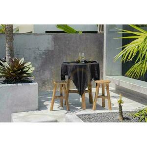 Barová stolička BAZAR BIZAR Fusuma z recyklovaného teakového dřeva přírodní, Outdoor Collection small 5