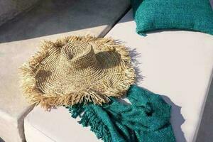 Klobouk BAZAR BIZAR Ocean Hat z rafie, přírodní, 57 cm small 1
