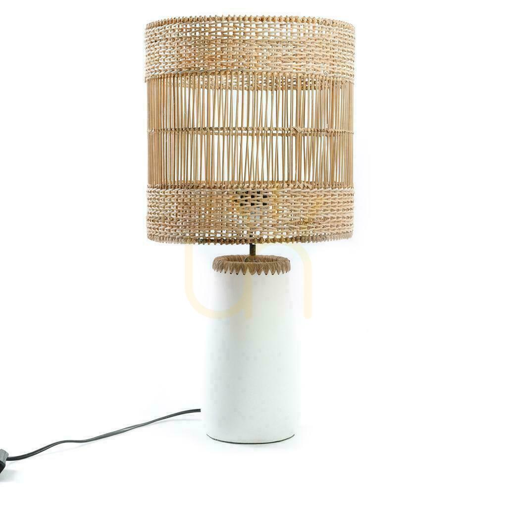 Kontrola Stolní lampa Kiska - bílá přírodní Stolní lampa Kiska - bílá přírodní