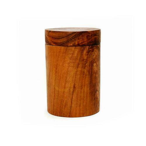 Kontrola Dekorace z teakového dřeva BAZAR BIZAR Teak Root Collection, přírodní 12×8 cm