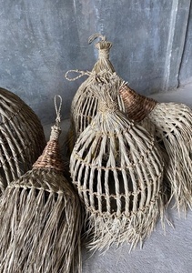Přívěsek světla BAZAR BIZAR Guagua přírodní Mendong Grass Collection L 7 Přívěsek světla BAZAR BIZAR Guagua přírodní Mendong Grass Collection L small 7