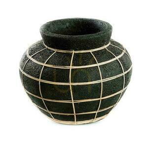 Váza BAZAR BIZAR Terracotta Collection černá přírodní M 0 Váza BAZAR BIZAR Terracotta Collection černá přírodní M small 0