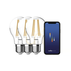 SMART E27 3-pack A60 žárovka 2270012700 Nordlux 1 SMART E27 3-pack A60 žárovka 2270012700 Nordlux small 1