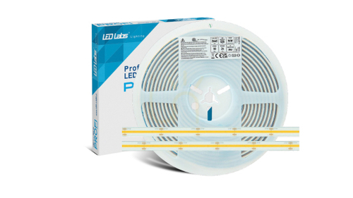 Kontrola Páska PRO 3Y 24V 2640 LED COB 10W CW RA90 IP67, 5m