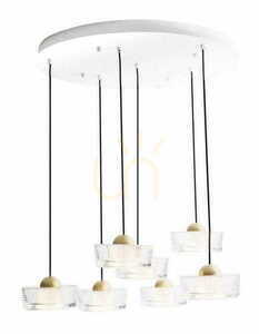 Závěsné svítidlo Max Light Lipari VII P0544 bílo-zlaté 7x LED 38W 3000K 0 Závěsné svítidlo Max Light Lipari VII P0544 bílo-zlaté 7x LED 38W 3000K small 0