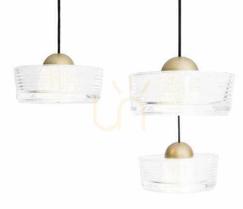 Kontrola Závěsné svítidlo Max Light Lipari III P0543 bílé zlaté 3x LED 22W 3000K