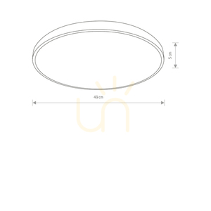 AGNES ROUND LED PRO plafond 10973 Nowodvorski small 5