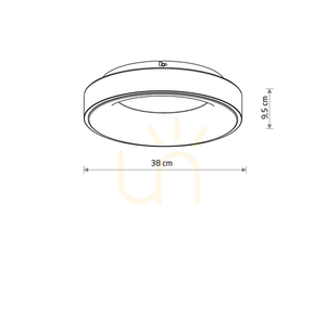 Plafond NIKKI ROUND LED 11206 Nowodvorski small 4