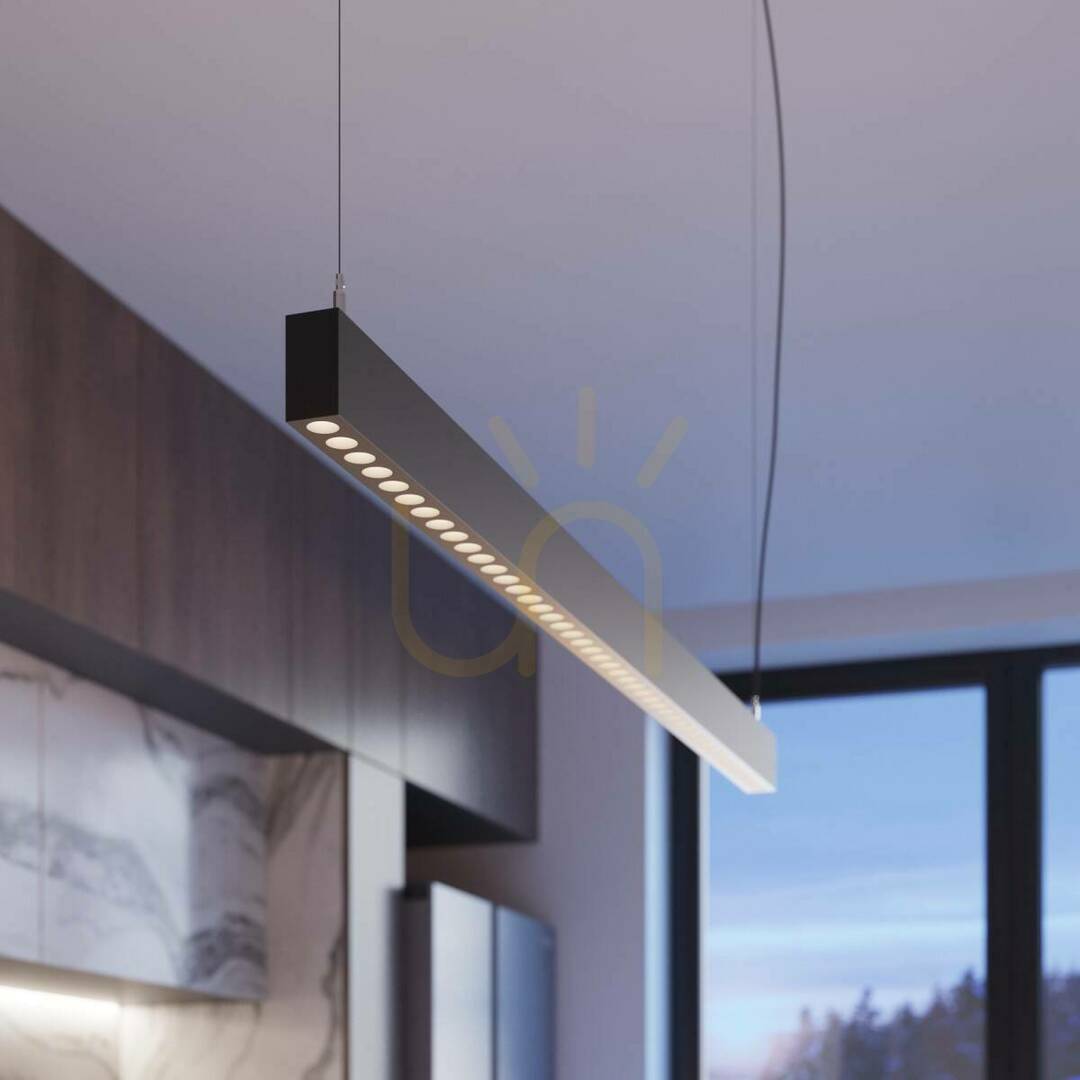 Pohled Závěsné svítidlo SOREN schwarz LED 3000K Thoro Závěsné svítidlo SOREN schwarz LED 3000K Thoro