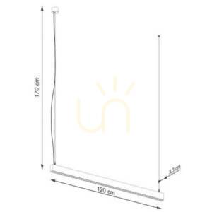 Závěsné svítidlo SOREN schwarz LED 3000K Thoro 7 Závěsné svítidlo SOREN schwarz LED 3000K Thoro small 7