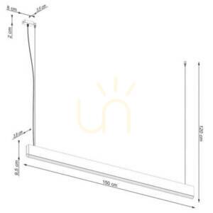 Závěsné svítidlo LYKKE 150 LED 4000K Thoro small 3