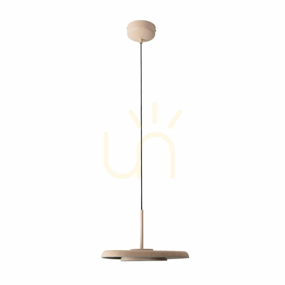 Pohled Závěsné svítidlo Max Light Deux P0561 krémovo-šedé LED 40 cm Závěsné svítidlo Max Light Deux P0561 krémovo-šedé LED 40 cm