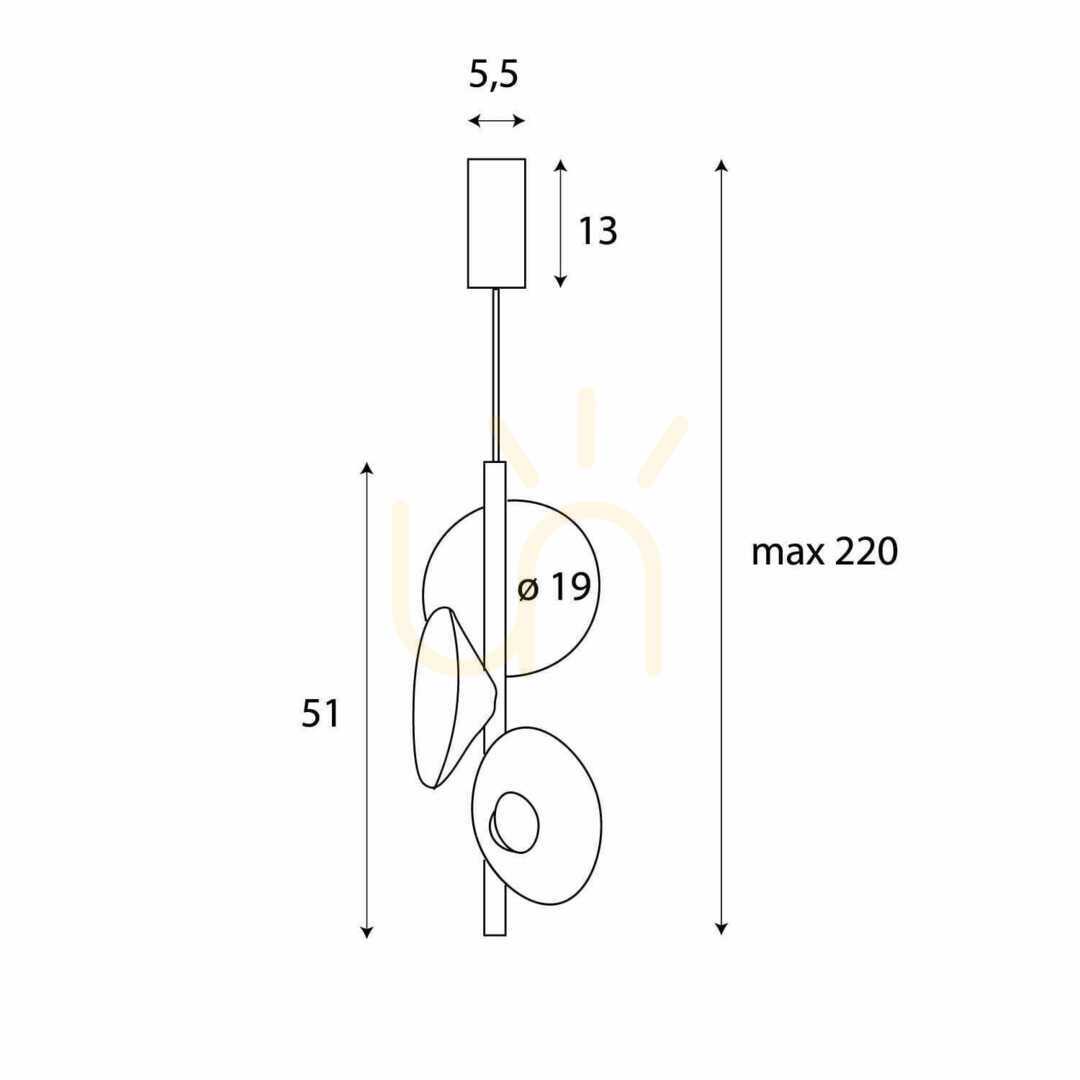 Zobrazit Závěsné svítidlo Max Light Puro P0562 černé šedé 4x8W LED plst 51 cm Závěsné svítidlo Max Light Puro P0562 černé šedé 4x8W LED plst 51 cm