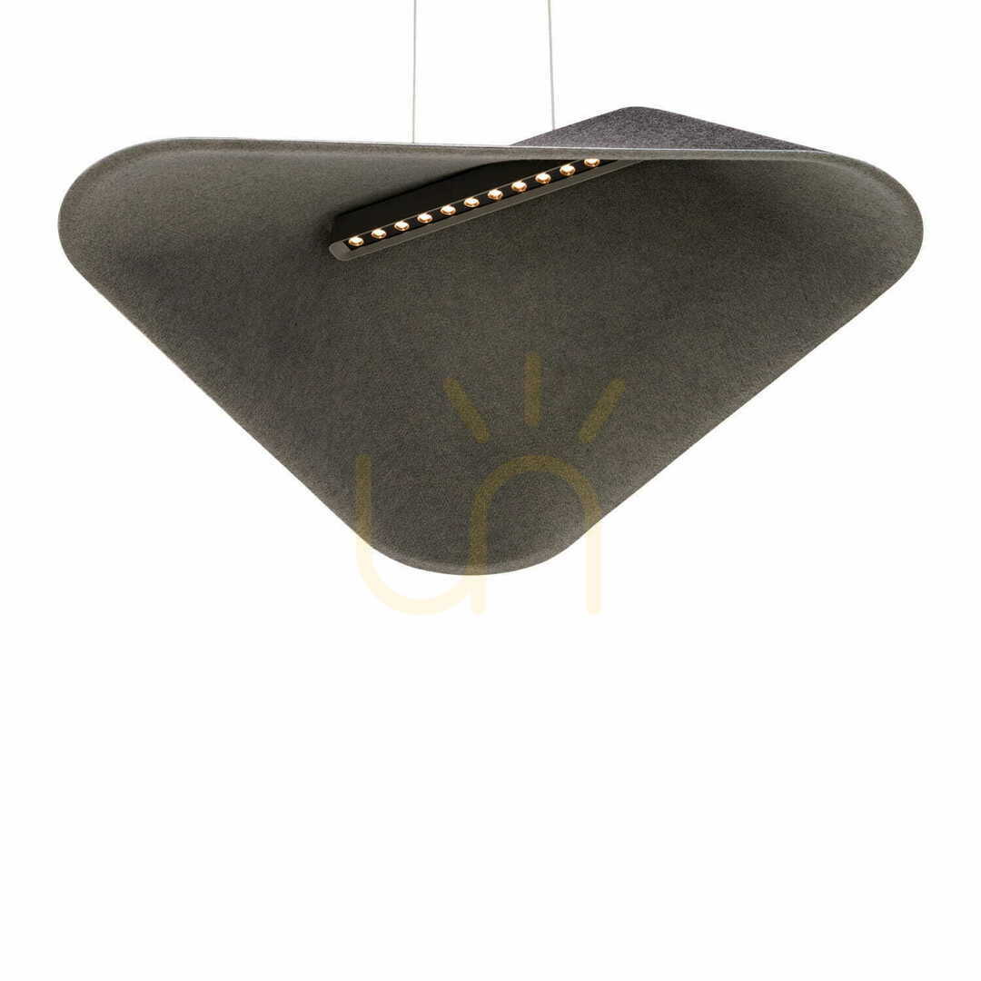 Náhled Závěsné svítidlo Max Light Carbon P0567 černé šedé 50 cm LED 8W Závěsné svítidlo Max Light Carbon P0567 černé šedé 50 cm LED 8W
