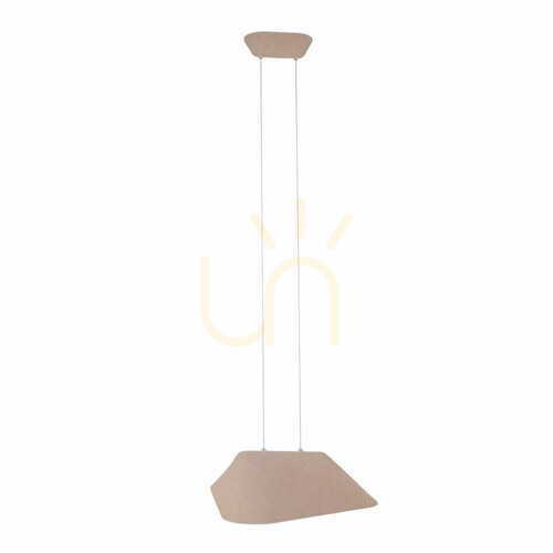 Kontrola Závěsné svítidlo Max Light CARBON P0568 krémovo-šedé plstěné LED 8 W 3000 K 55 × 50 cm