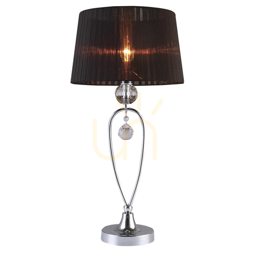 Kontrola Stolní lampa Italux Vivien černá E14 MTM1637-1BL